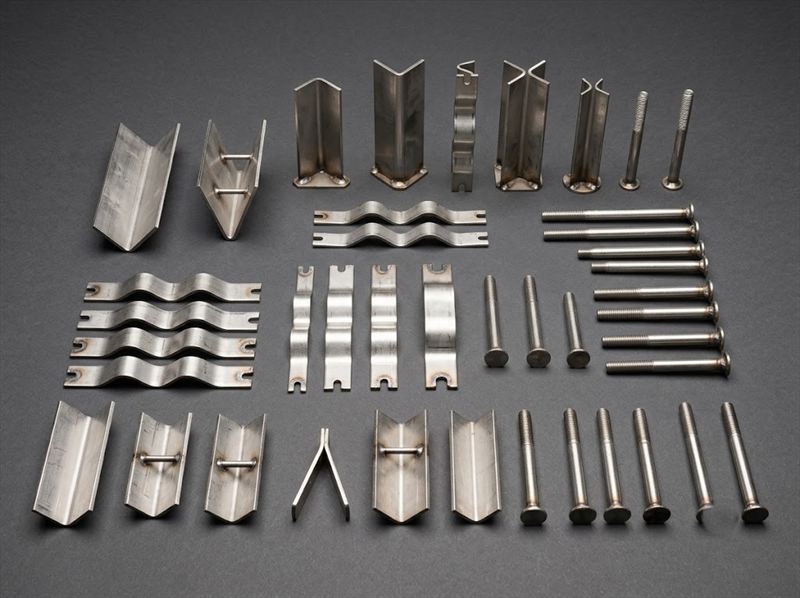 Refractory anchors for furnace and boiler lining